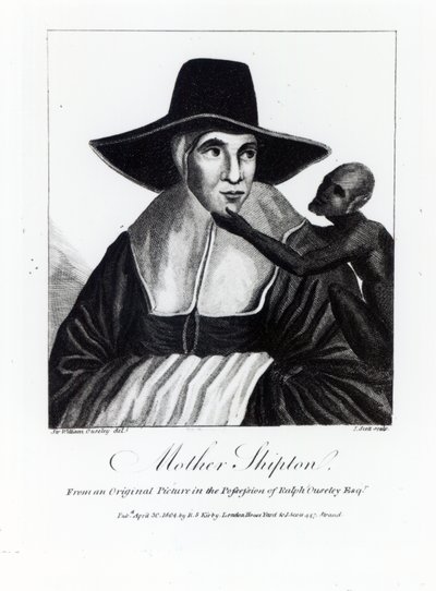 Madre Shipton, grabado por John Scott, 1804 de William Gore Ouseley
